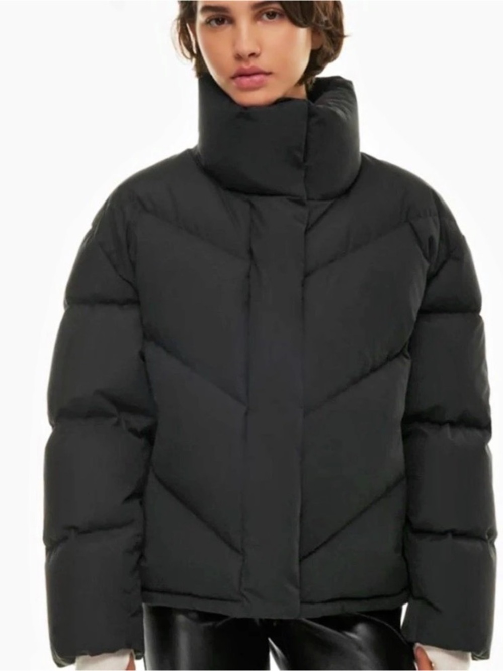 Wilfred Cloud Puff™  Black Puffer Jacket